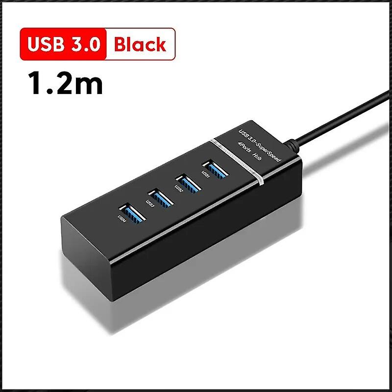 4Port USB 3.0 Hub USB Hub High Speed USB Splitter Adapter 5Gbps For PC Computer Accessories Multiport HUB 4 USB 3.0 2.0 Ports