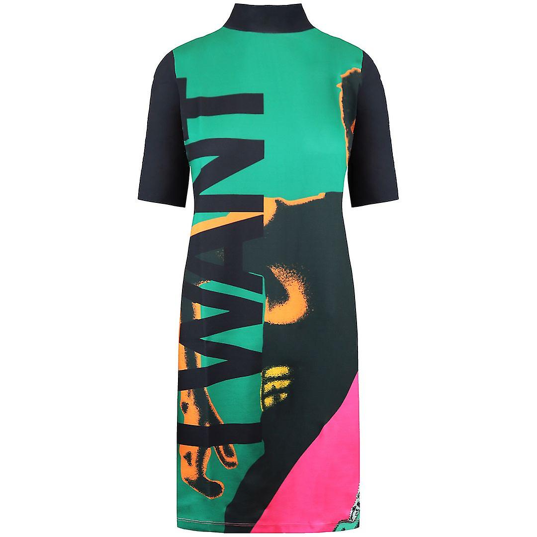 Adidas Collective Memories 短袖多彩女式运动连衣裙 BP5155