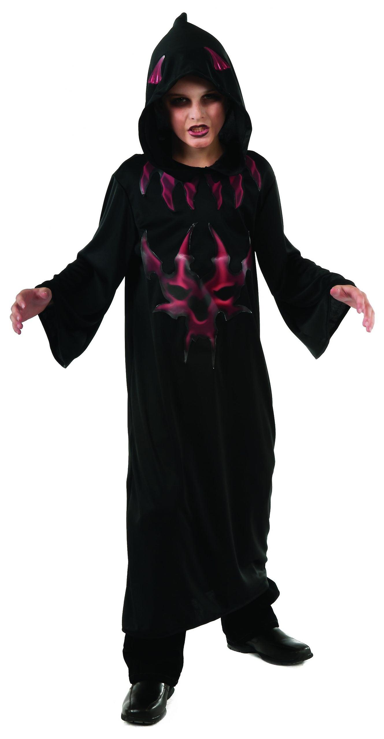 Black Red Devil Robe Ruk881442m