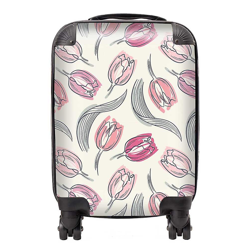 Tulips Suitcase