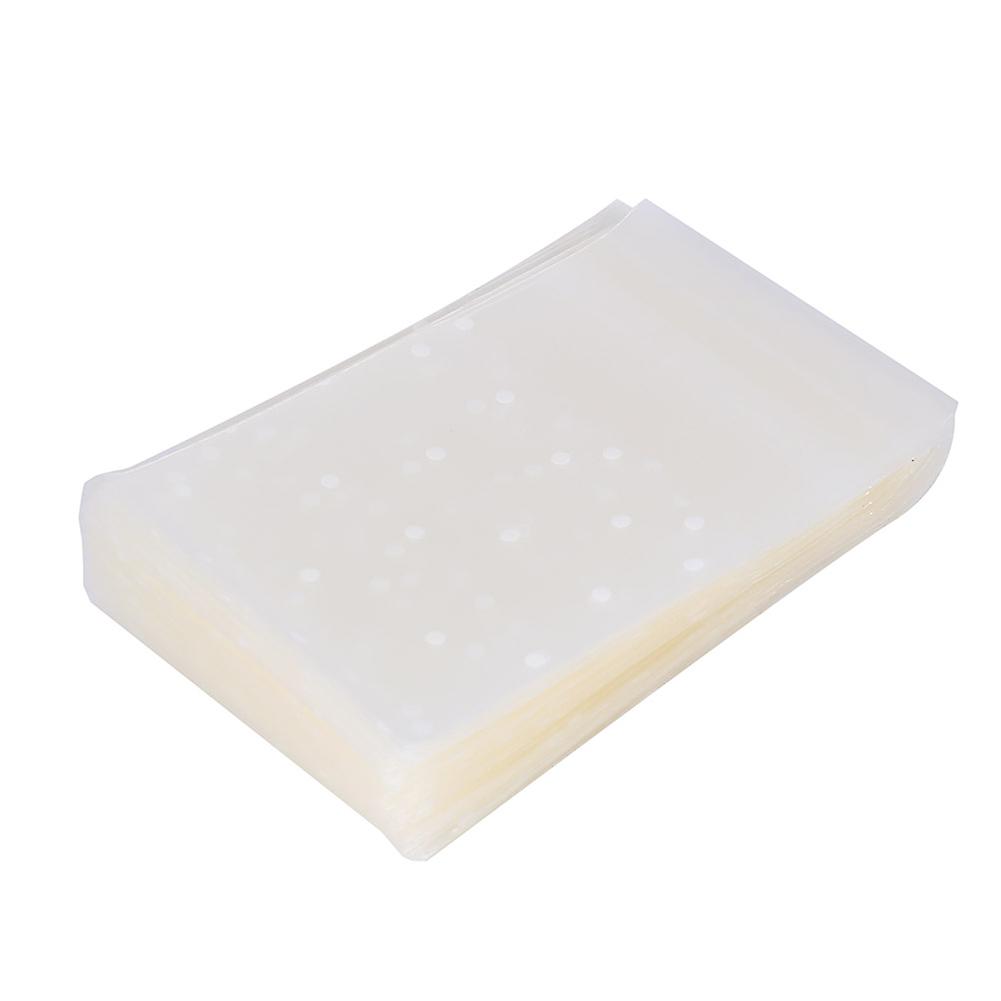 100pcs\/pack Plastic Biscuit Cookie Bag Baking Packs Sac Plastique White Dot Pattern Packaging f