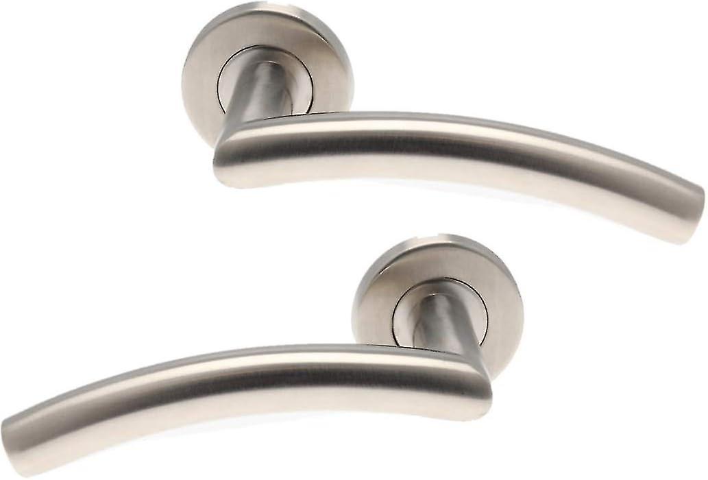 Rvs deurklink, 130 mm