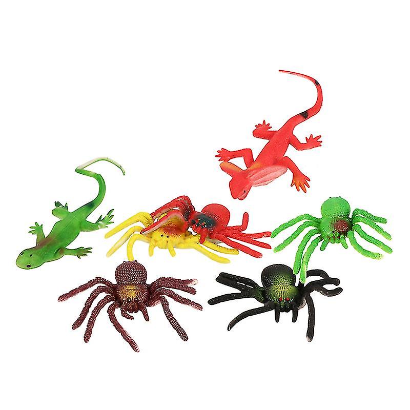 7pcs Simulation Spider