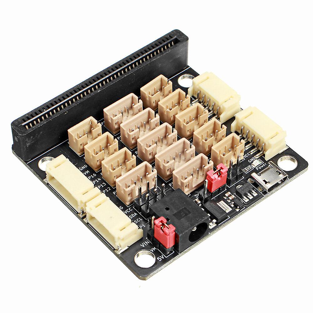 Dc5v Micro:bit V3.0 Ph2.0 Sensor Expansion Board Micro Usb Power Supply