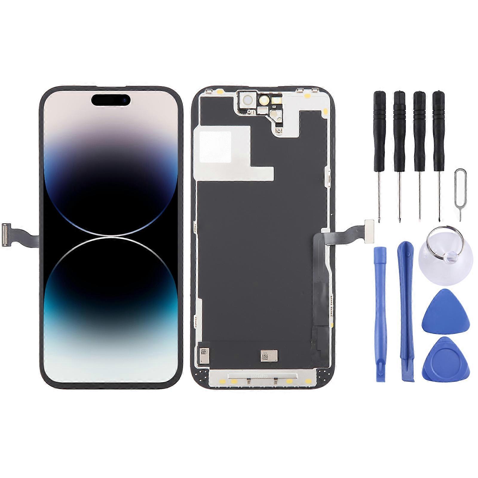GX OLED LCD-skjerm For iPhone 14 Pro Hard