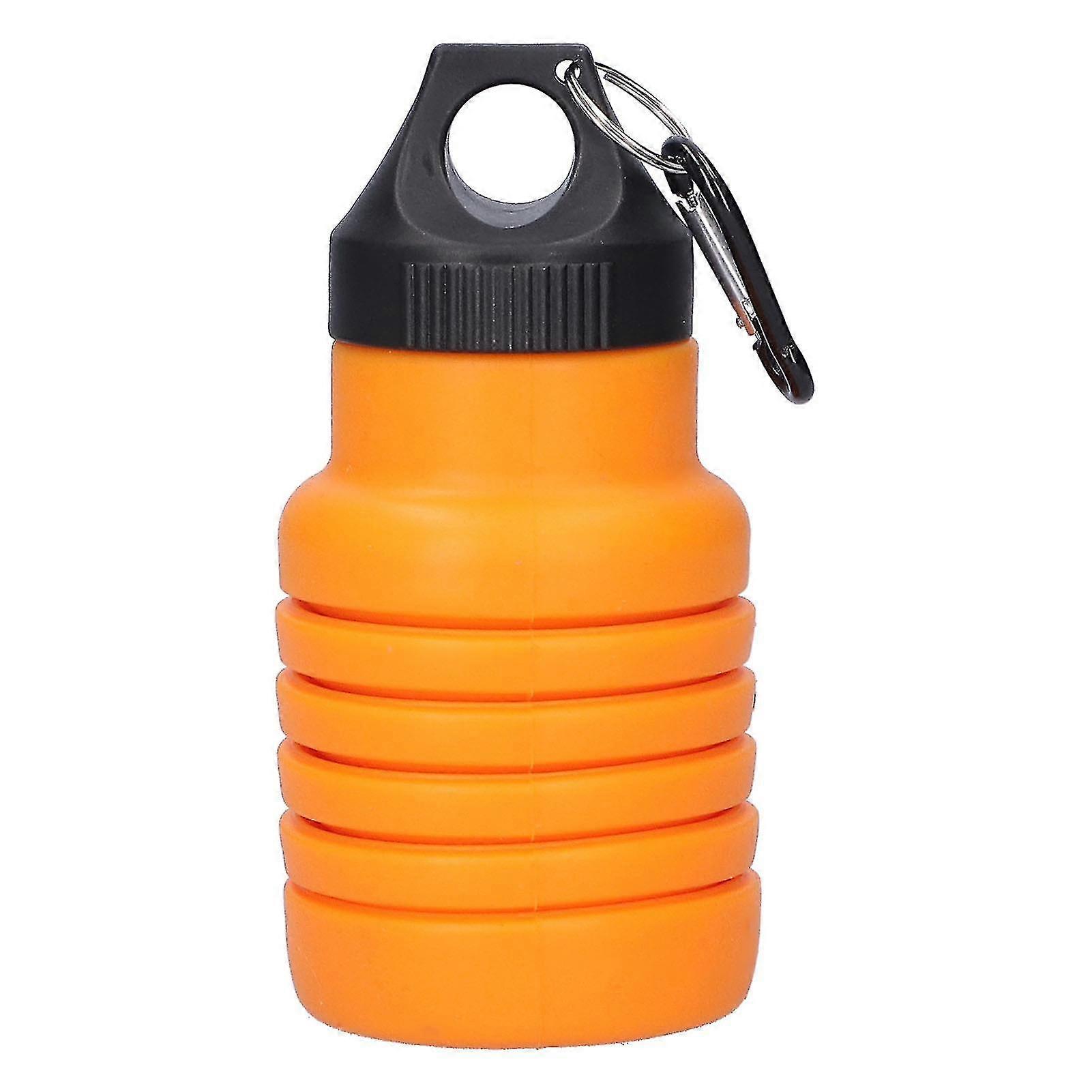 Foldable  - Collapsible Silicone, 500ml, with Plastic Cap