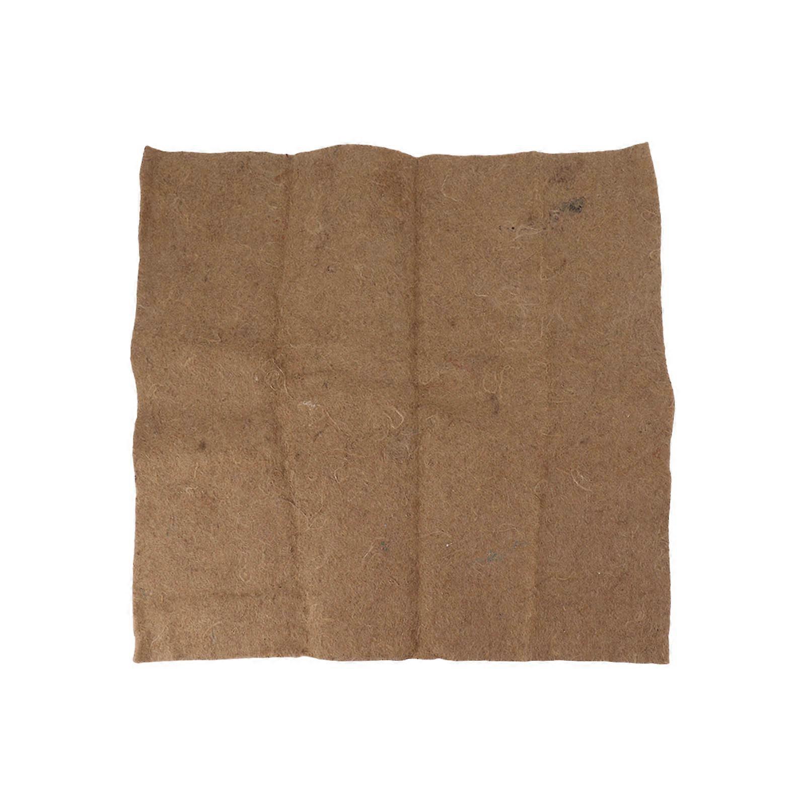 Worm Blanket Jute Fiber Mat All Natural Degradable Jute Fiber Blanket for Compost Cups Compost Boxes NO.1938