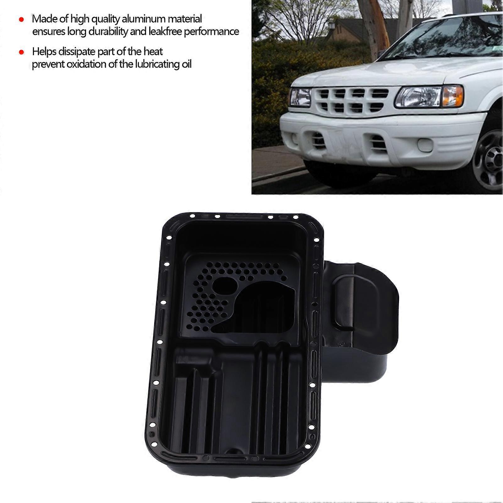 thumbnail image 2 of Aluminium Engine Oil Sump Pan – For VW New Beetle 2.0 1998-2010, No Oil Level Sensor Hole 2 of 5