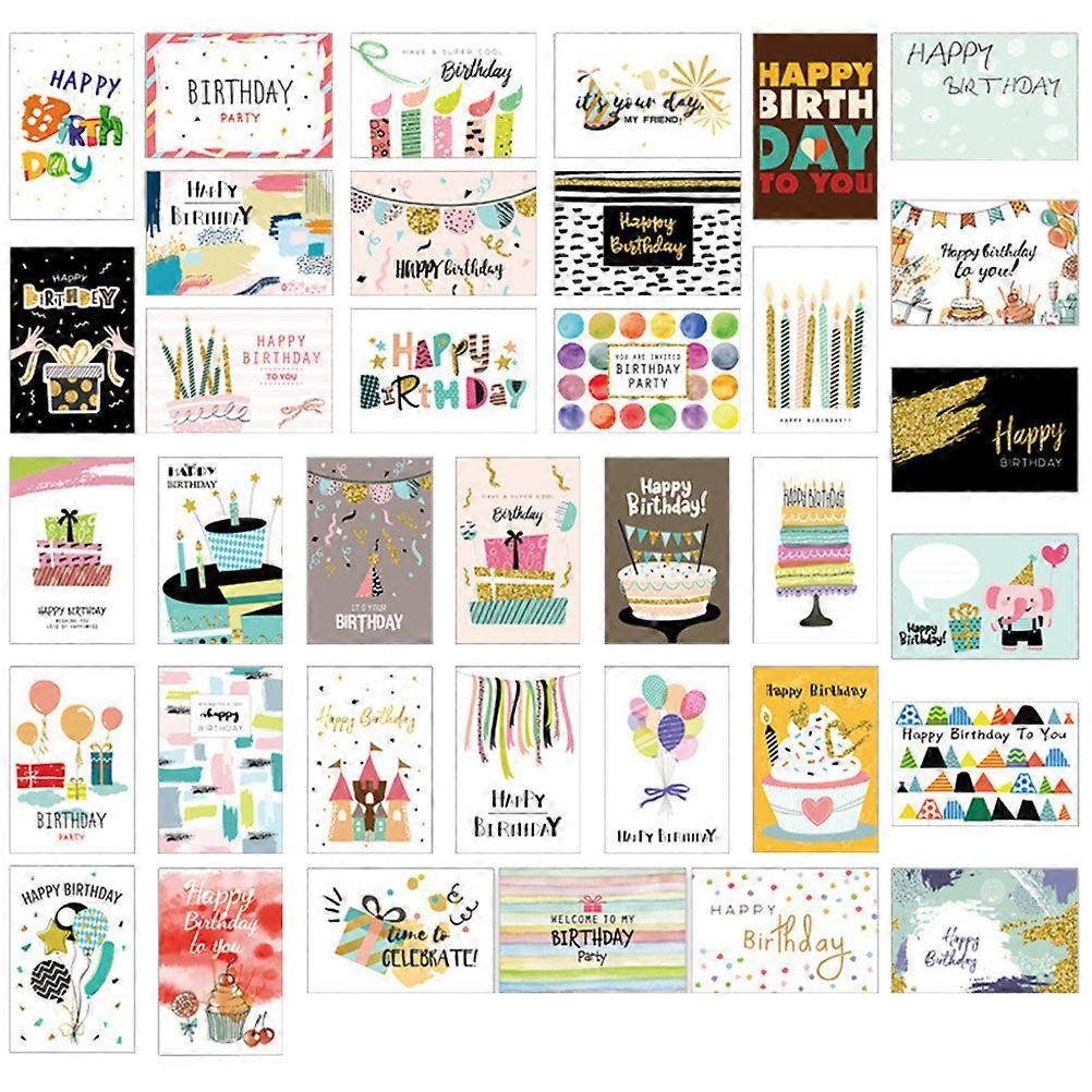 36 قطعة رسالة عيد ميلاد هدية عطلة زينة حساسة جميلة لموسم التخرج هدية عيد ميلاد