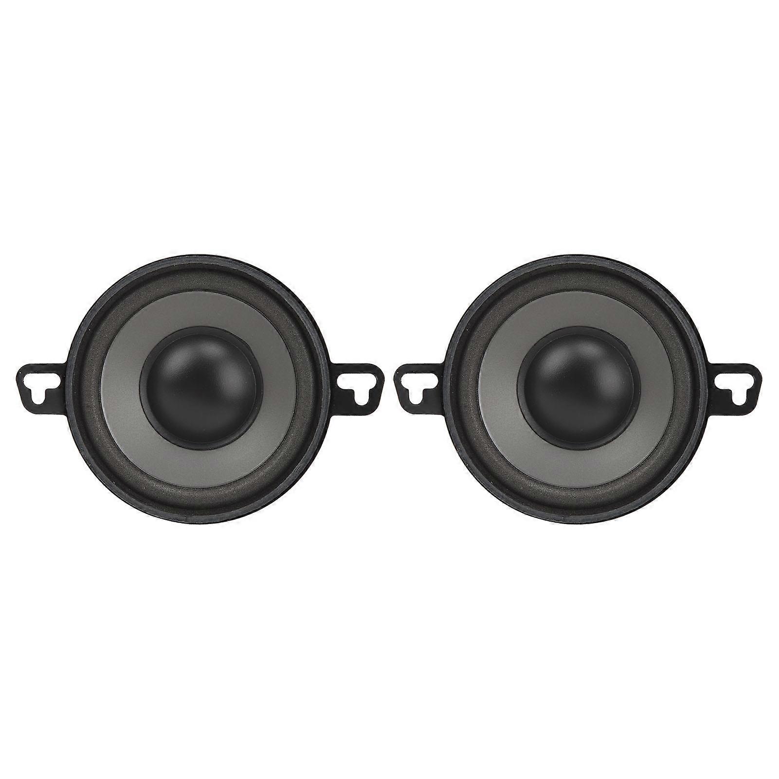 2 Pcs 3.5in Audio Systems高密度超响亮汽车门圆形立体声音频扬声器