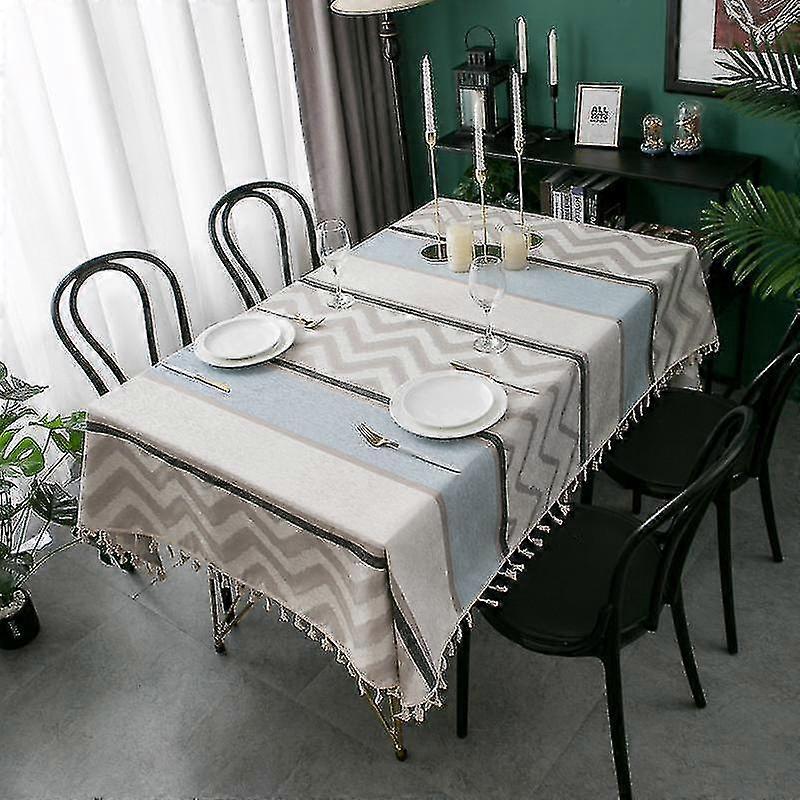 Table Decoration Tablecloths Dining Room Rectangular Cover