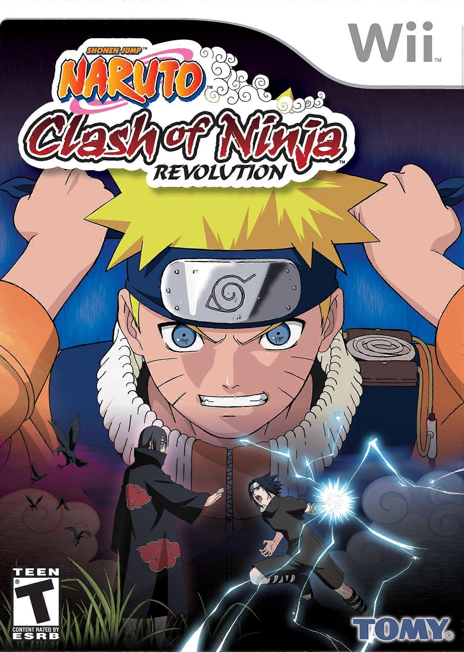 Naruto Clash of Ninja Revolution  Game -  - PAL - New & Sealed