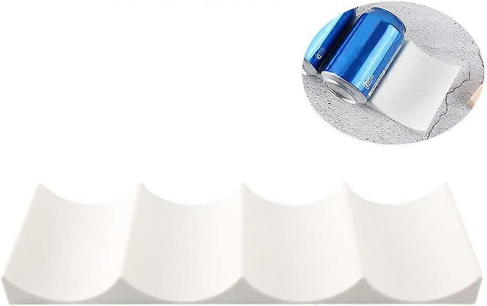 Refrigerator Wine Rack Plastic Bottle Holder Stackable desktop Shelf Wine Bottle Shelf (Grey)