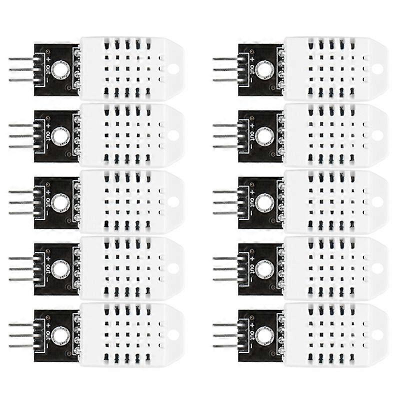 10 PCS for Digital Temperature and Humidity Sensor Temperature and Humidity Module Electronic Build