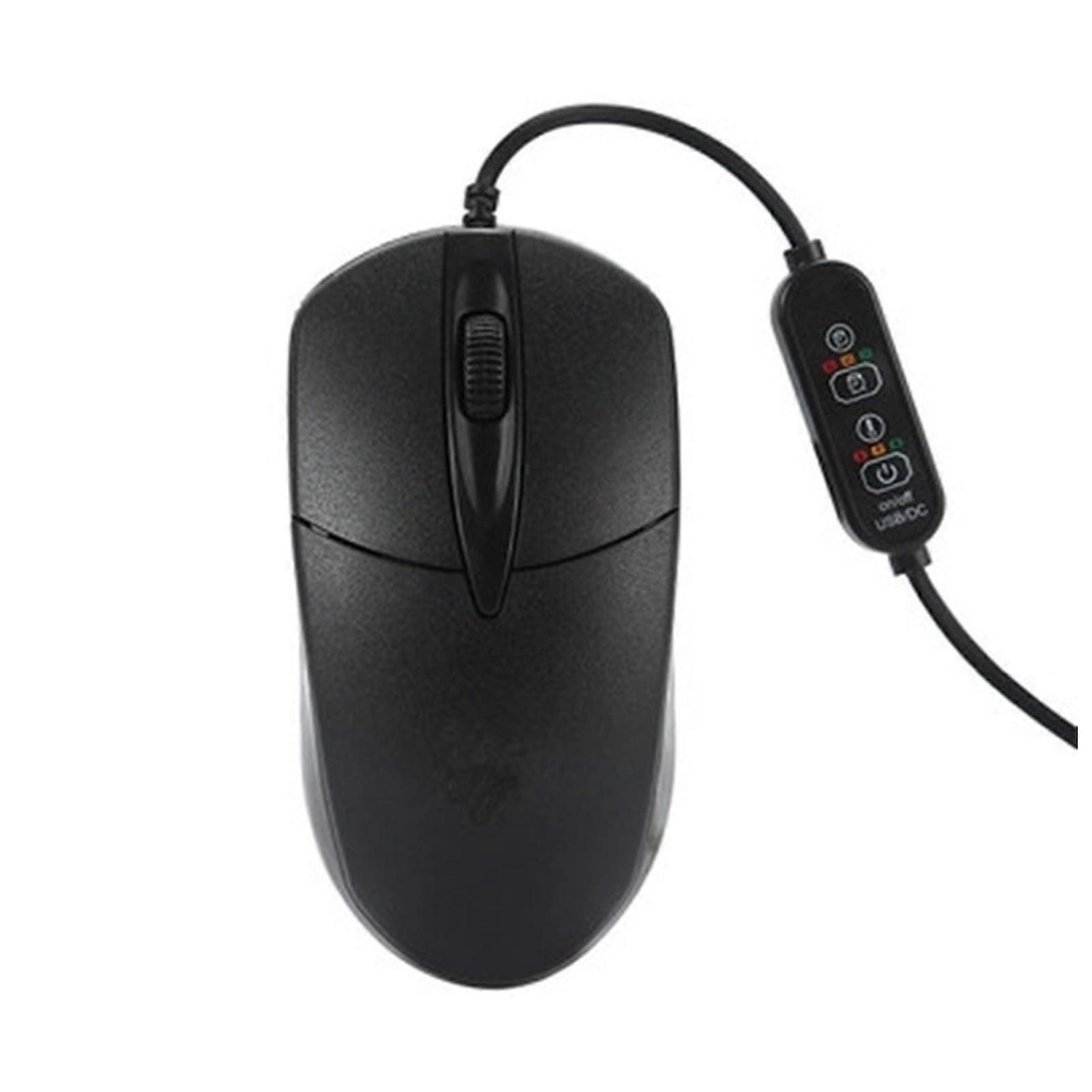 Thermostatic Corded Heated Mouse Three-speed Heating Mouse For Laptop Computer Desktop Computers