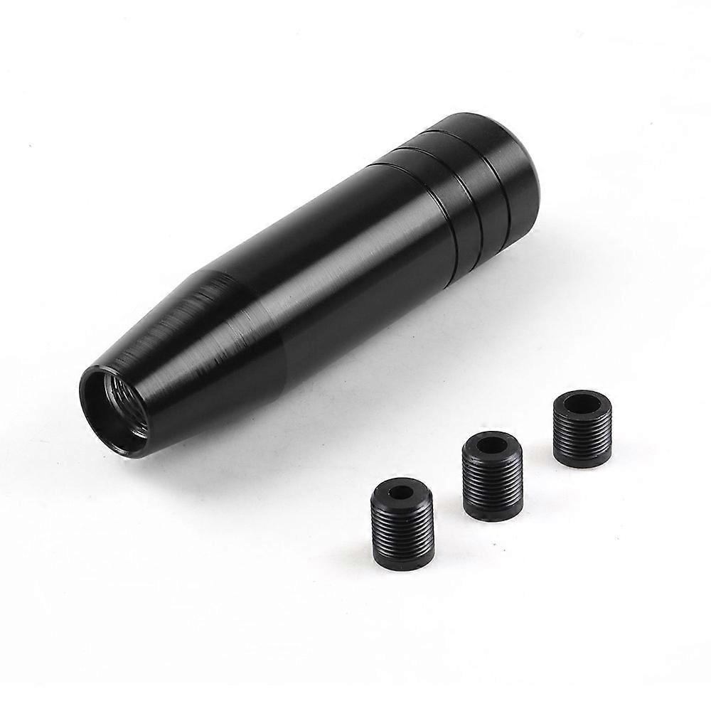 13CM Aluminum Gear Shift Knob Racing Car Universal Manual Transmission Shifter Lever Knob With three adapters