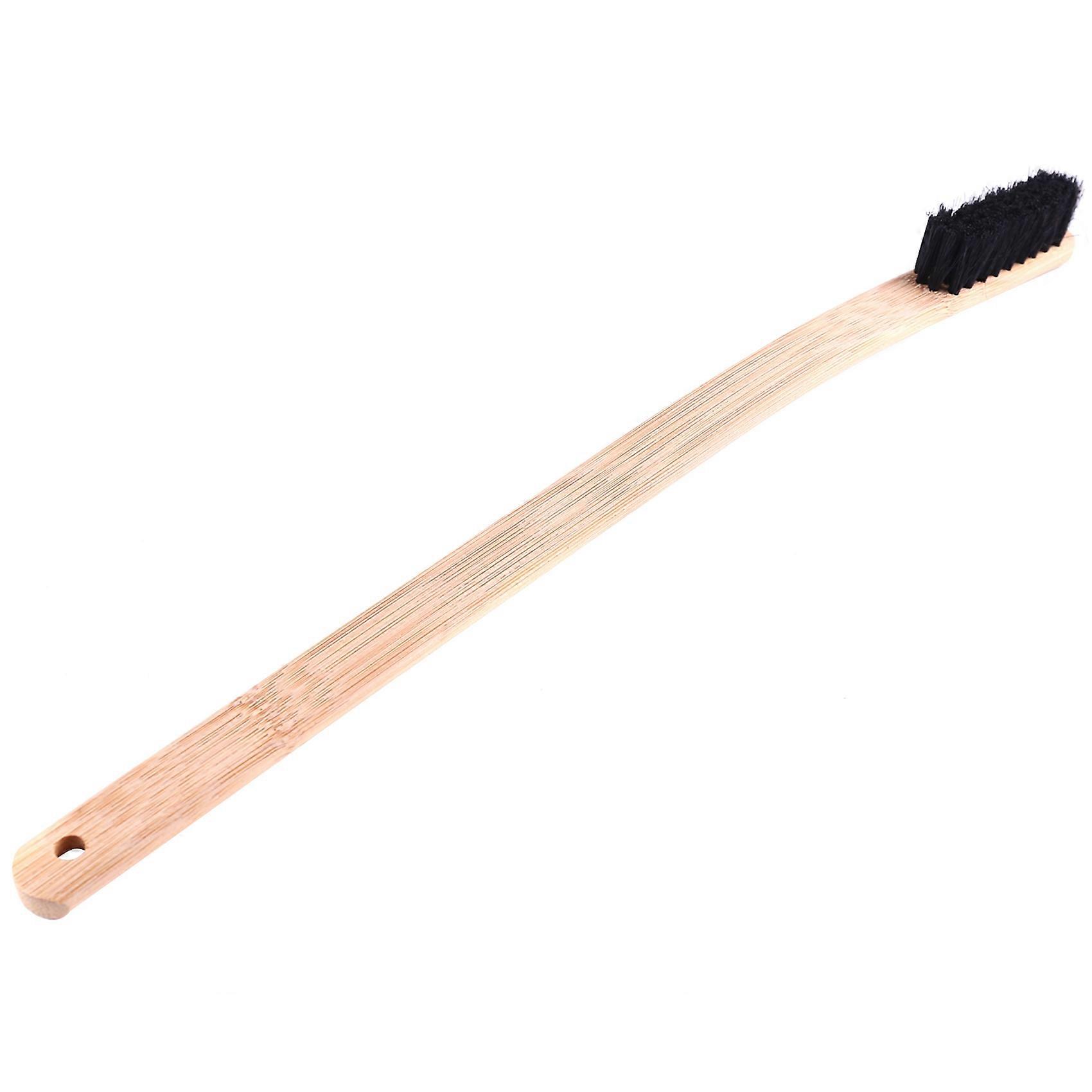 Auto Engine Cleaning Brush Car Rim Wheel Tire Cleaning Multi-function Bamboo Handle Mane Brushes Ca