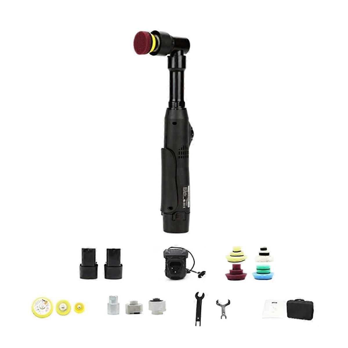 12V Polisher Wireless Dual Polisher Car Detailing Polish for Car Body /da Tools with Sponge Pads Ki