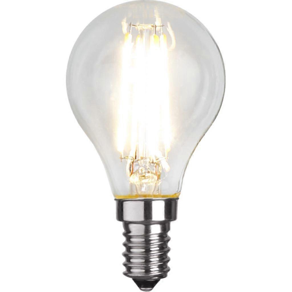 LED bulb E14 P45 clear 4W 2700K 470 lumens