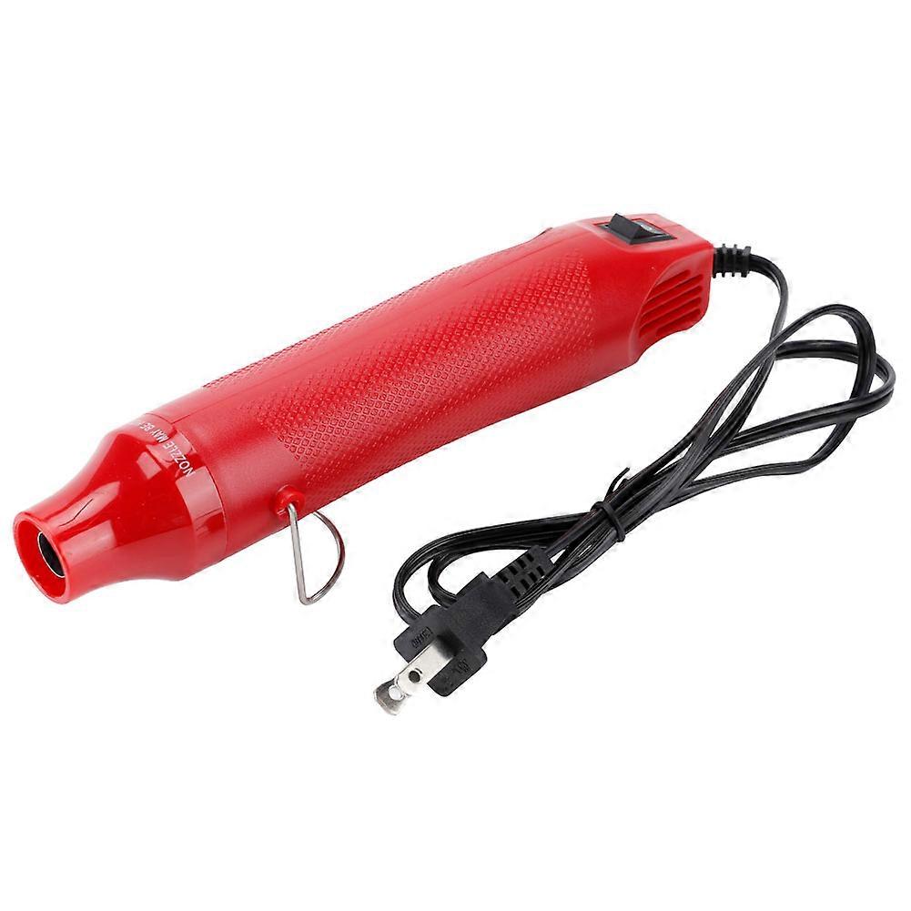 Electric Hot Air Heat Gun DIY Craft Tool for Embossing Shrink Tubing Drying ( , Red)