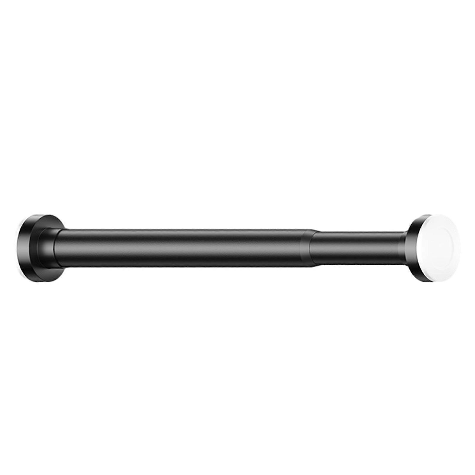Retractable Hole-Free Curtain Rod Heavy Duty Wall Mounting Rack for Laundry Room