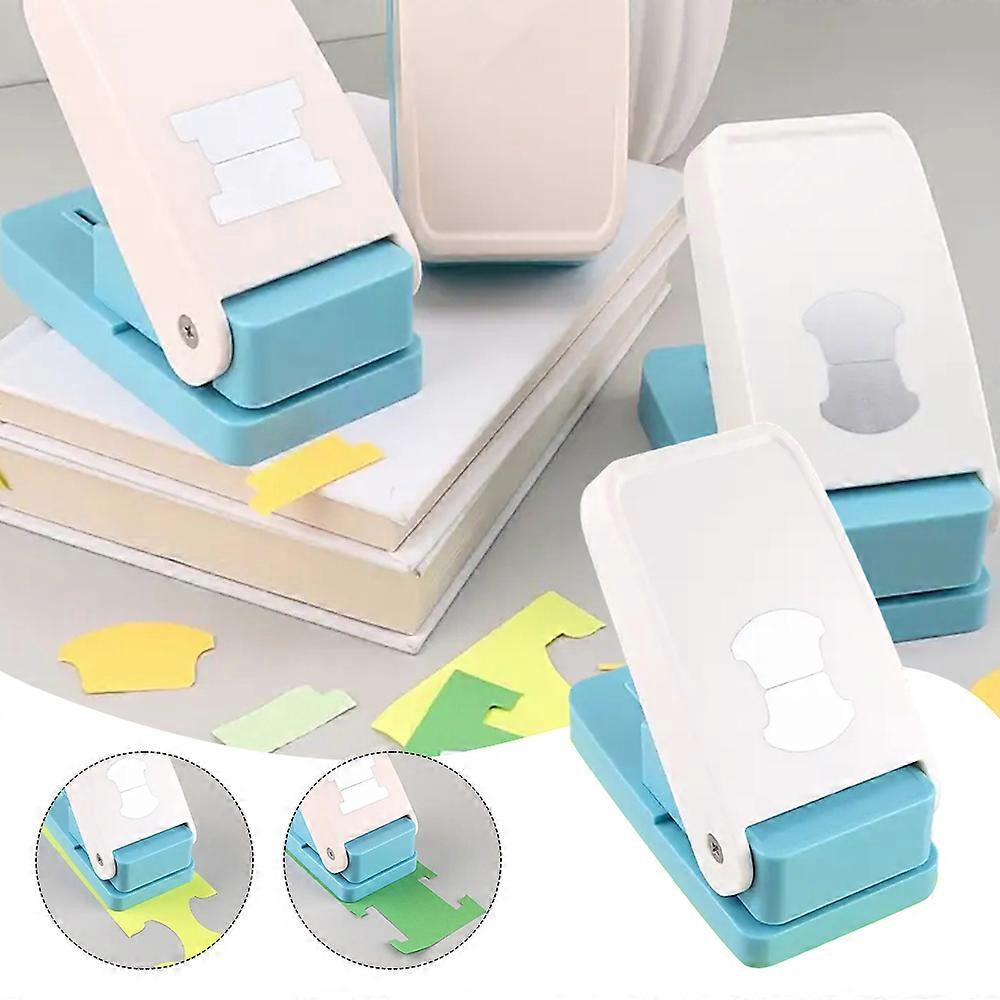 Press-type Scrapbooking Paper Puncher Multipurpose Efficient Papers Hole Punch Tool for Boys Girls