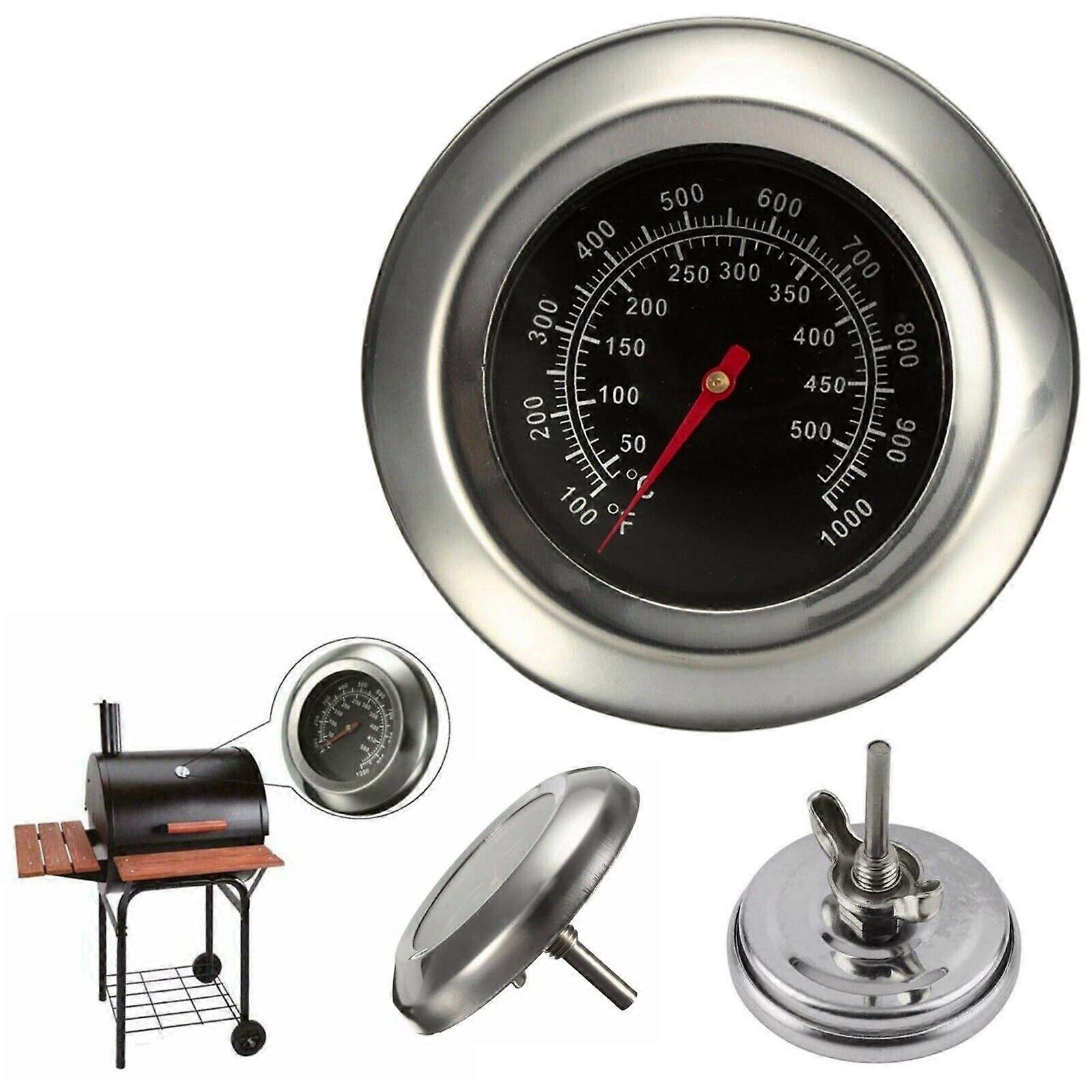 Grill Thermometer Analog 0-300°C - Präzises BBQ Thermometer Für Smoker & Grill