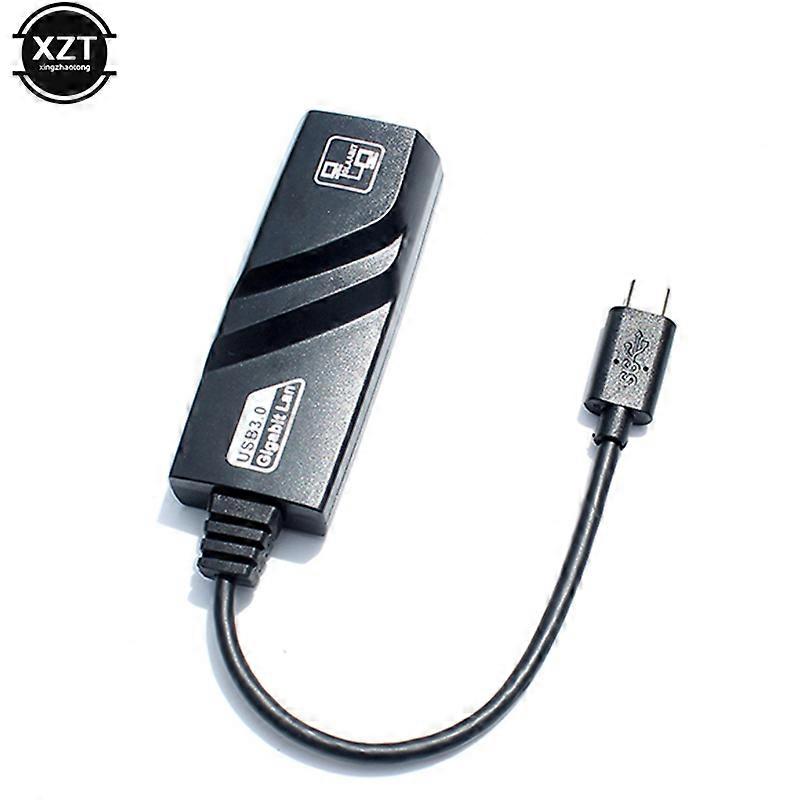 100/1000Mbps Type C to RJ45 LAN Network Card Reversible USB 3.1 Interface (USB-C) to RJ45 Ethernet LAN Network Adapter