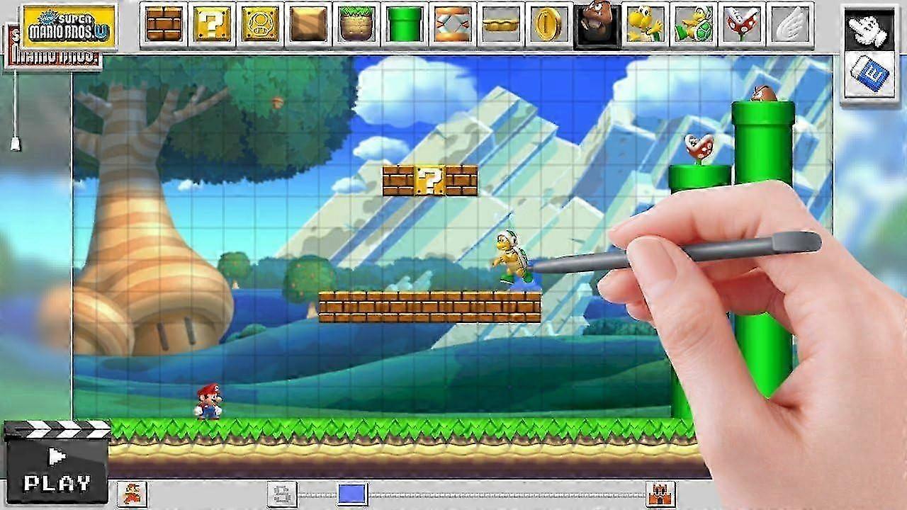 Super Mario Maker Artbook Wii-U Game | Fruugo UK