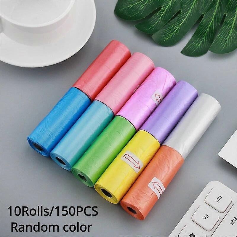 10ロール犬のうんちバッグ環境にやさしい漏れ防止犬のうんちバッグ15バッグ/ロール子犬犬用屋外クリーンゴミ袋