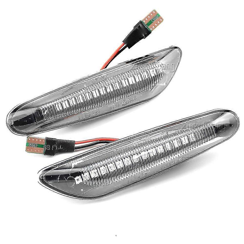 2pcs Led Dynamic Turn Signal Side Marker Light Sequential Blinker Light For Bmw E90 E91 E92 E93 E60 E61 E81 E82 E83 E84 E88 E46