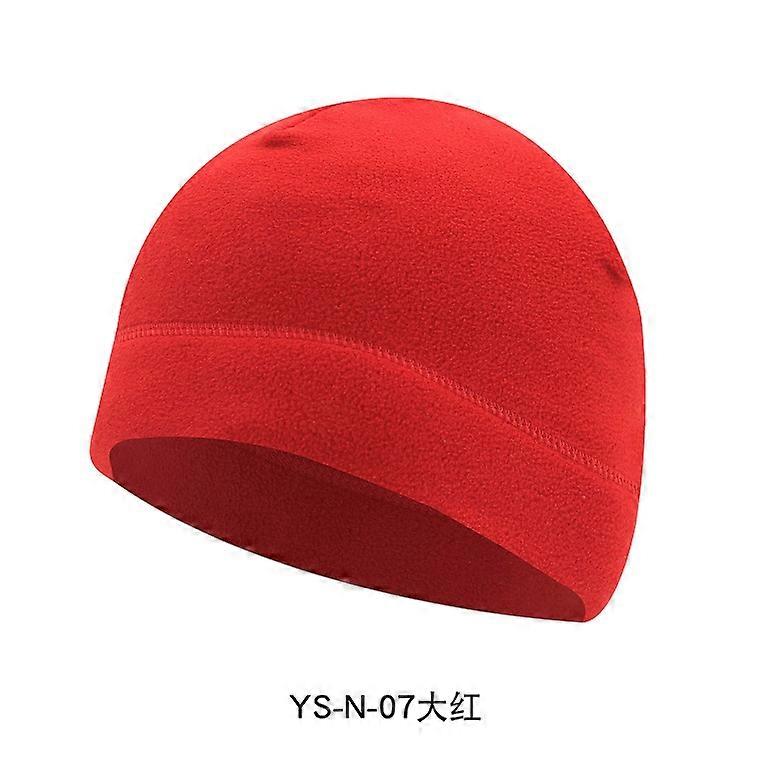Warm Winter Cap Solid Color Velvet Hat Slouchy Beanie Cap