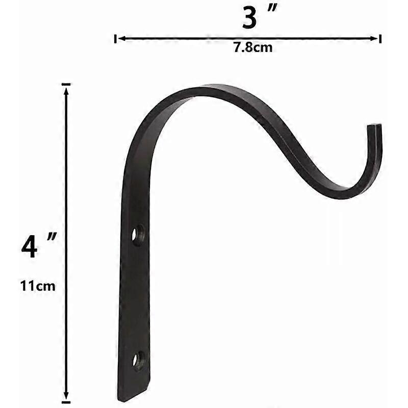 Metal Lantern Wall Decorative Hooks 11X7.8cm 2pc