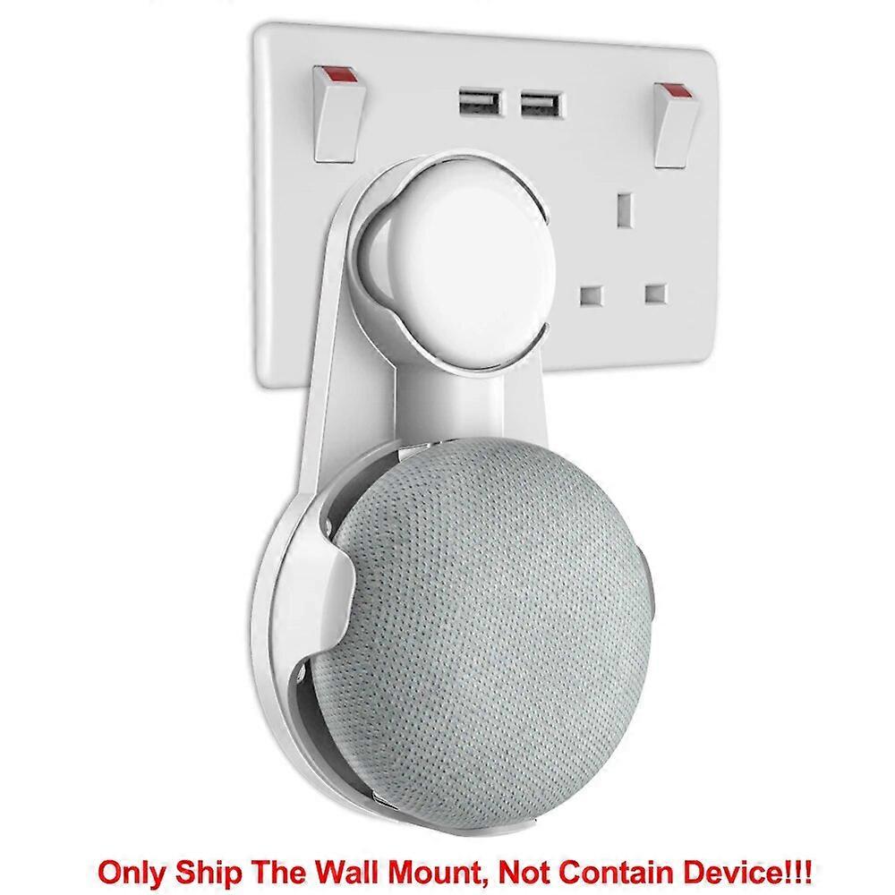 Storbritannien Uttag Väggfäste För Google Home Mini Nest Mini Röstassistent Hållare Fäste I Kök Sovrum Bärbart Ljudstativ
