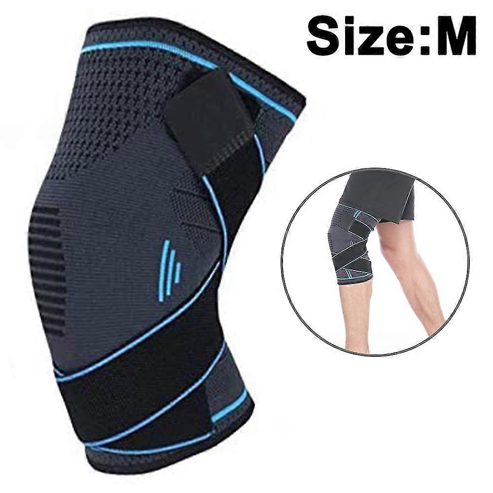 Knee Brace For Knee Pain Knee Support Compression Sleeves With Removable Bands, Acl, For Gym, Working Out, Running, Injury