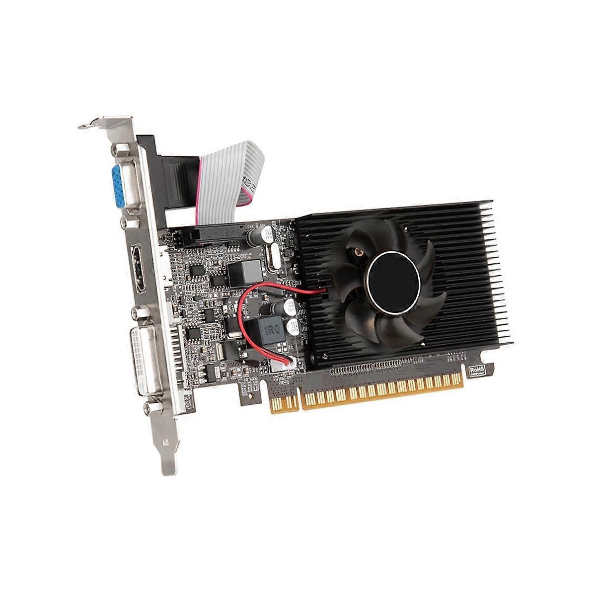 GT610 1GB Graphics Computer Desktop Gaming Small Case DDR3 Memory VGA Video Card