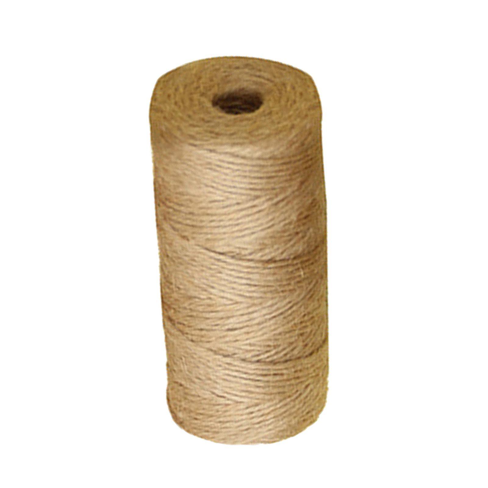 Natural Jute Twine String Durable Packing String  1mm 1312 Feet
