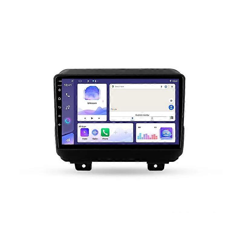 Car Radio Player For Jeep Wrangler 4 JL 2018-2019 Multimedia Video WIFI Navigation GPS