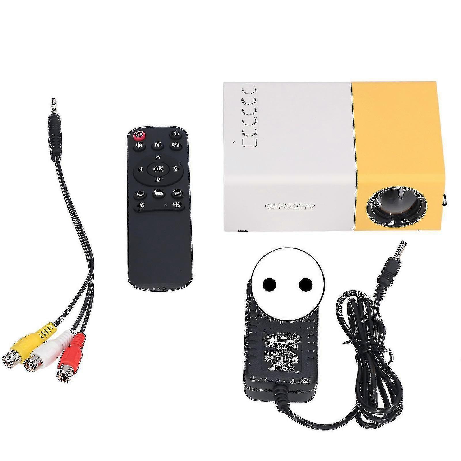 Mini Projector Portable Mini 24 To 60in 1920x1080 Resolution Large Screen Projector For Home Outdoor Theater Movie 110240v Eu Plug Xxf