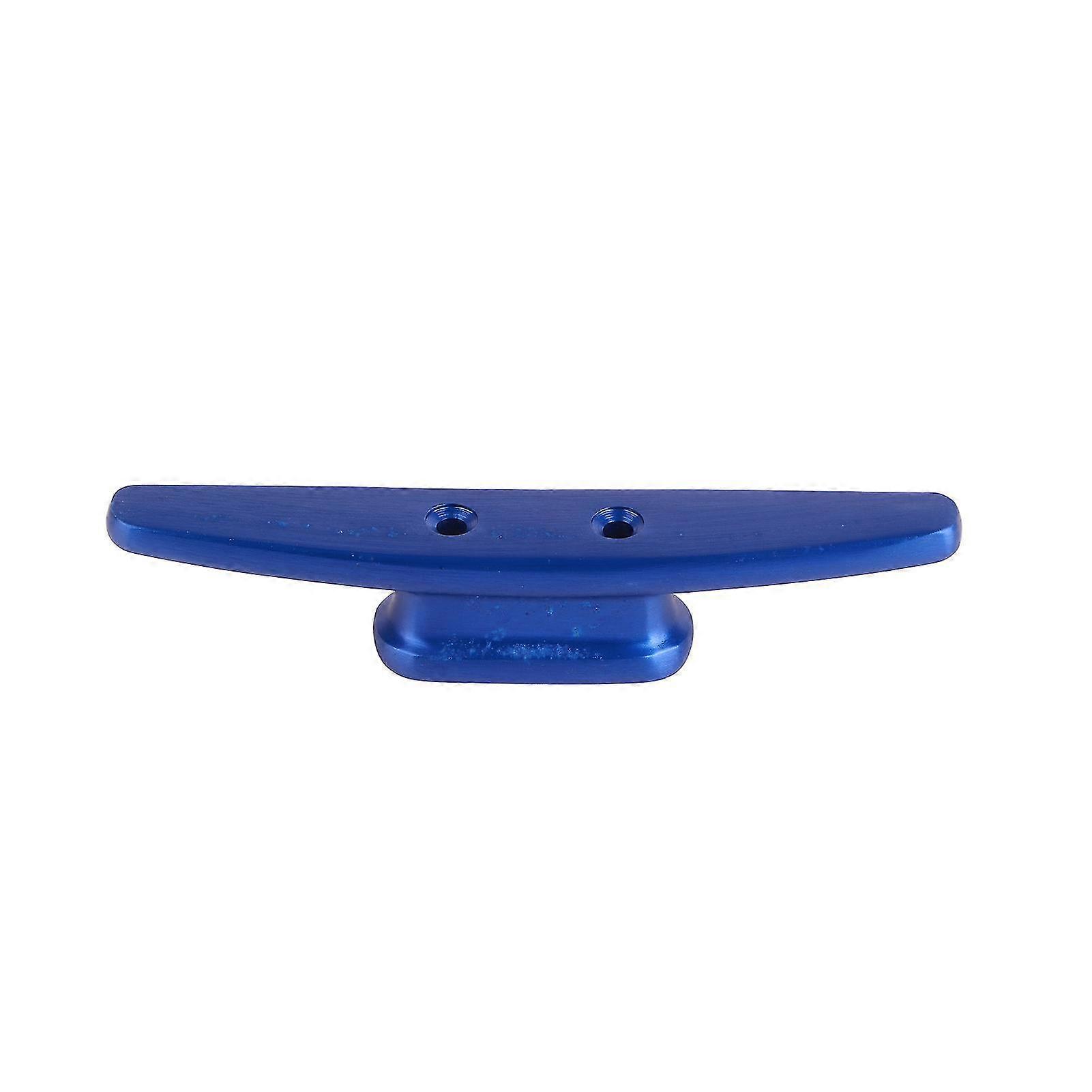 6in Aluminium Marine Dock Cleats - Open Base Deck Mooring Rope Tie Down Anchor Cleat for Boat Canoe Kayak