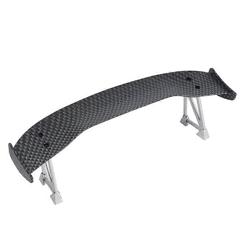 Spoiler/aileron Arrière Pour Voiture RC Drift 1/10 - En Silicone Mat Noir, Sans Marque