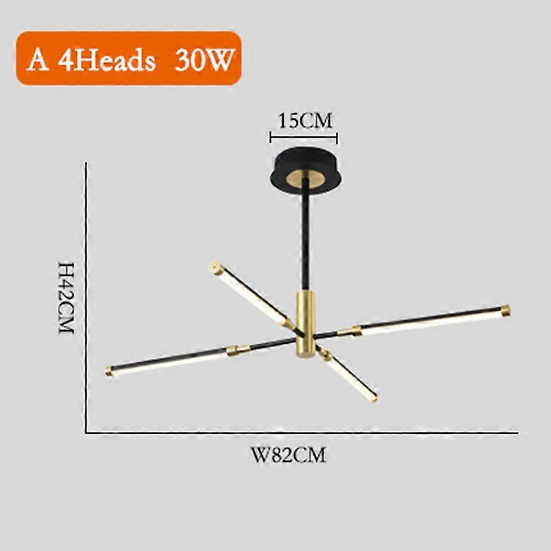 Redkid Lustre nordique salon simple style moderne atmosphère maison personnalité créative chambre à