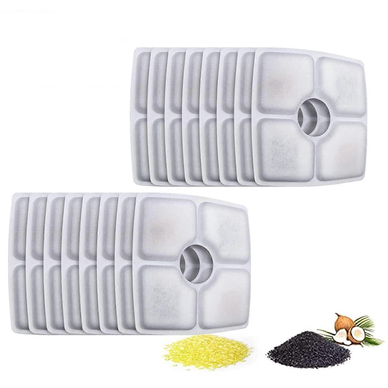 Pet Fountain Replacement Filters for Most Automatic Pet Fountain 16pcs