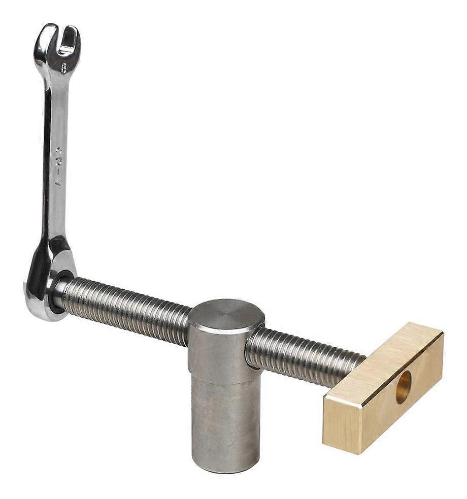 Woodworking locking bar fixing tool, woodworking desktop vise clamp stopper fixing locking accessory (1pc)