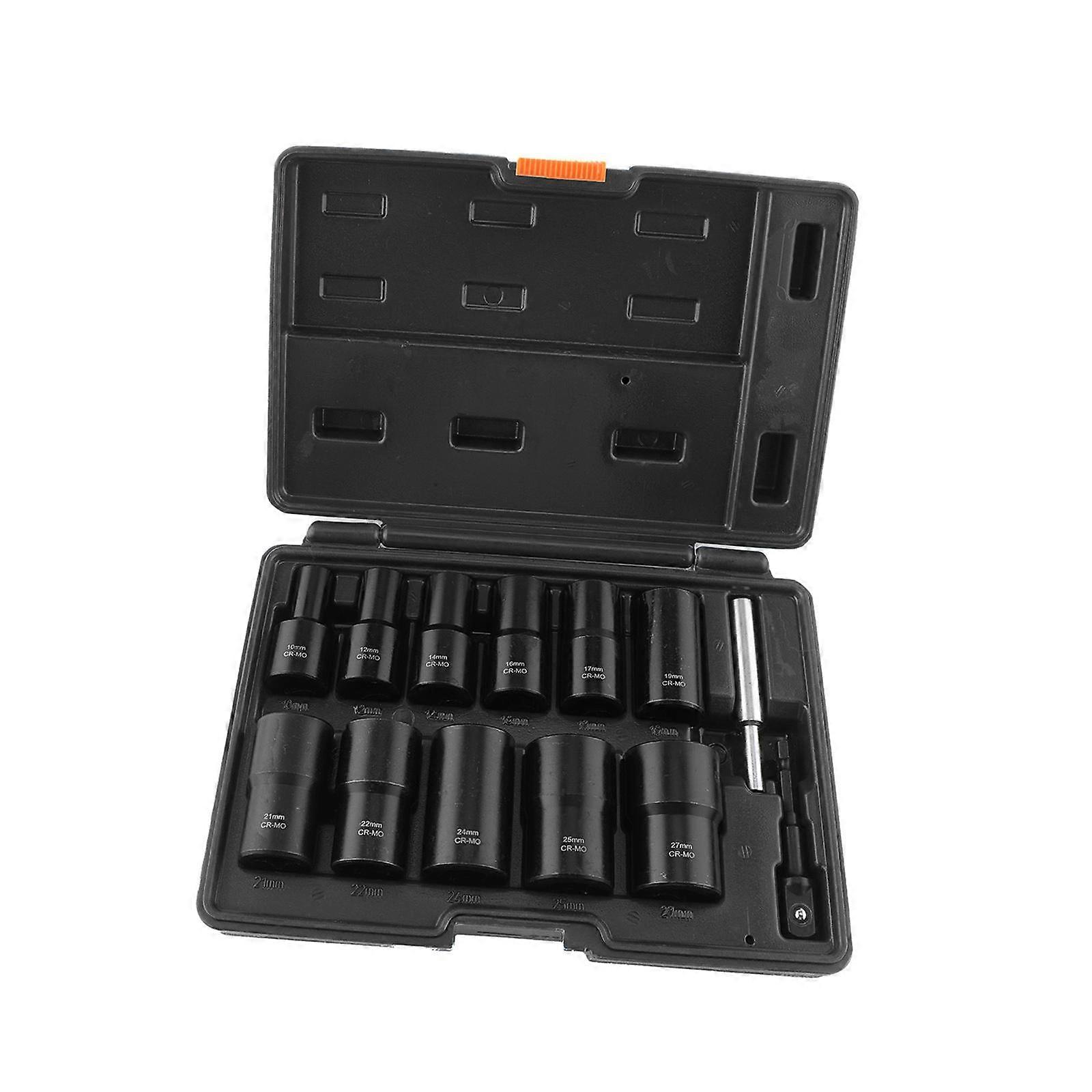13Pcs Wheel Lock Removal Kit Sturdy Versatile for Power Tools Bolt Extractor