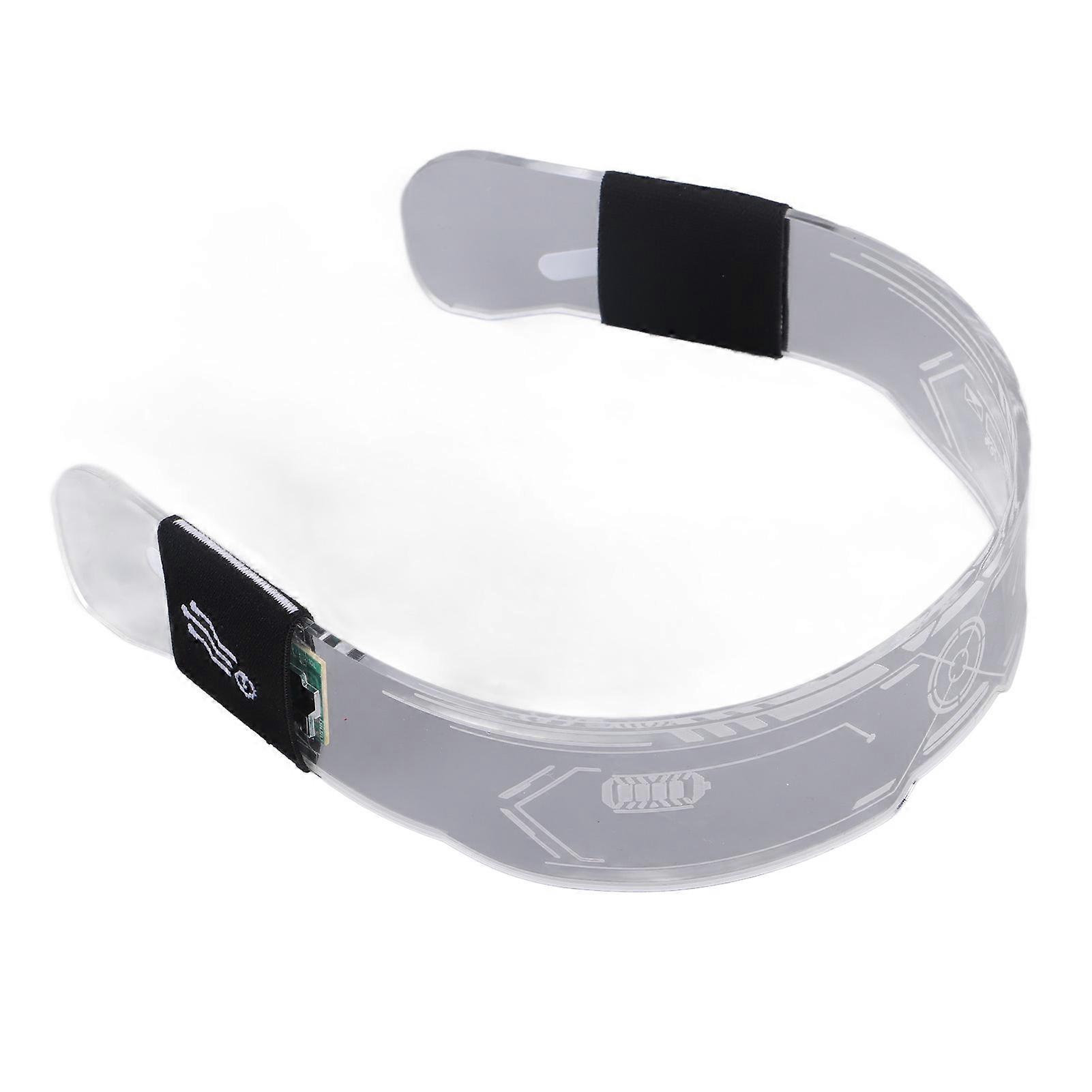 Colorful LED Luminous Glasses with 4 Flashing Modes 7 Adjustable Colors for Party Bar Music Festival Double Control