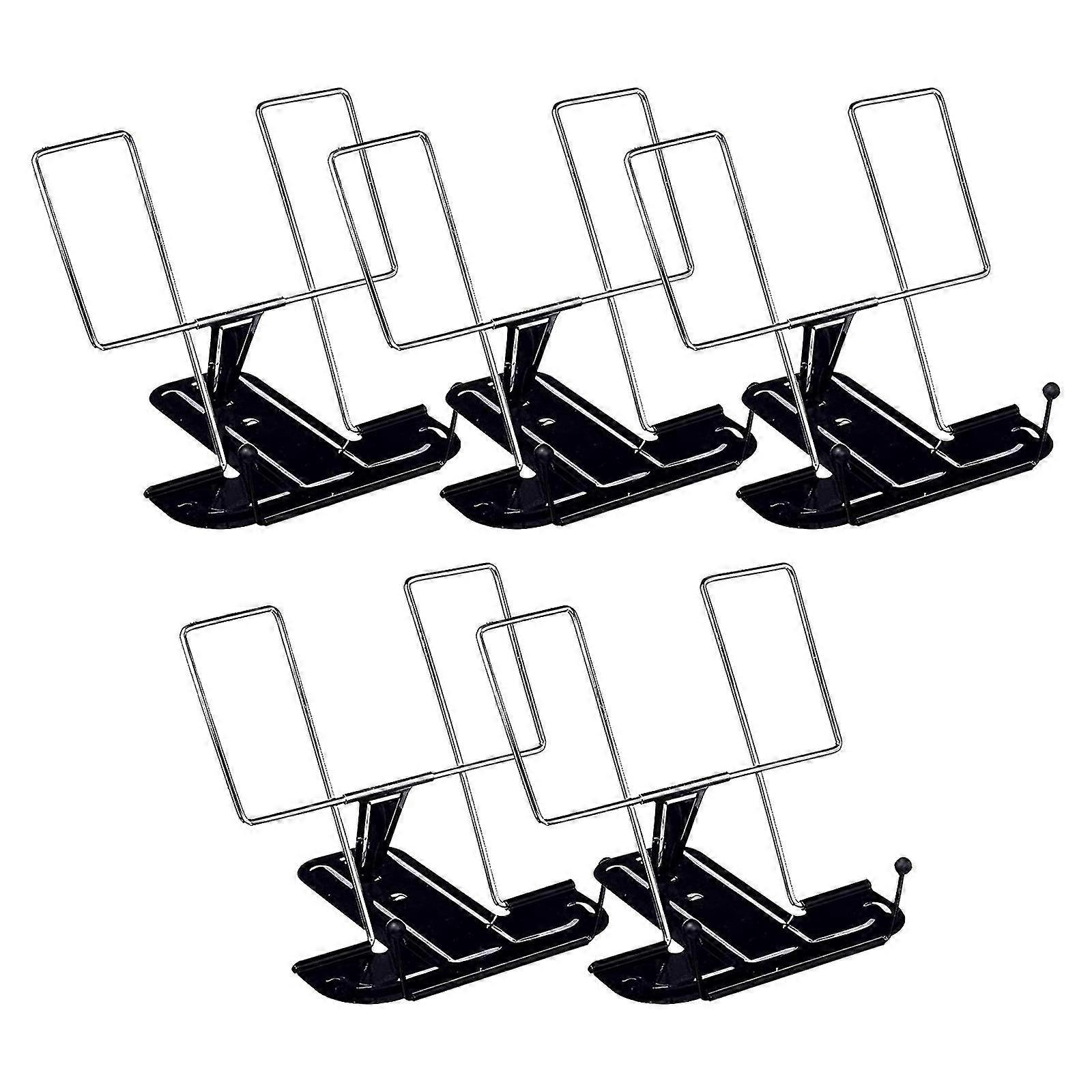 Book Holder Reading Stand Foldable Reading Stand Tablet Stand 5pc