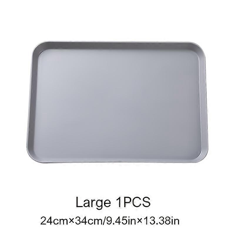 1/2/3 PCS Versatile Plastic Serving Trays - Durable, Reusable Rectangular Platters for Snacks, Veggies, Quick Meals - Perfect for Home, Parties, Bedro