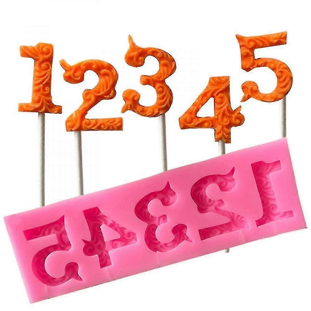 cake mold chocolate silicone baking digital lollipop