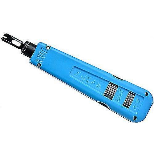 Network Cable Impactor Tool Module Block Insert Punching Tool (blue) (1pcs)